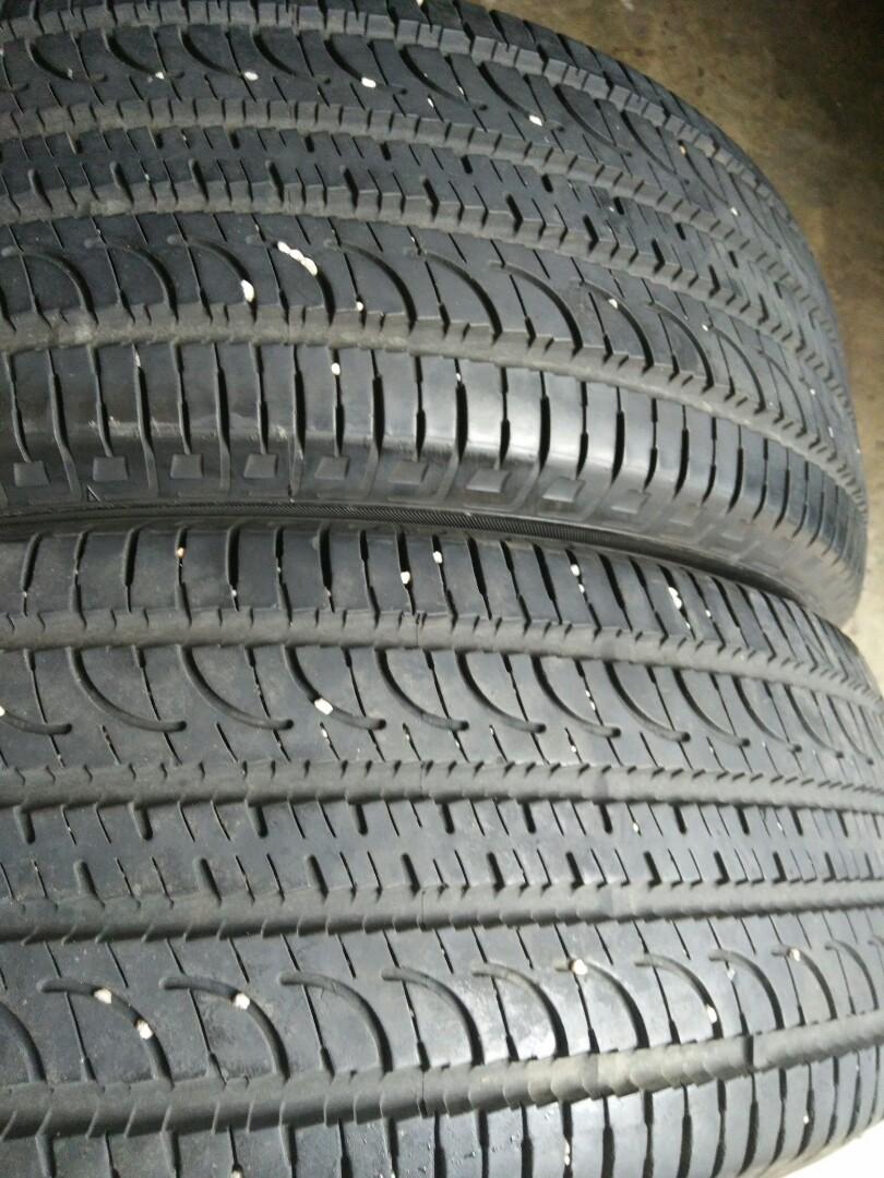 235 55 18 Yokohama Geolander SUV blue earth, Auto Accessories on Carousell