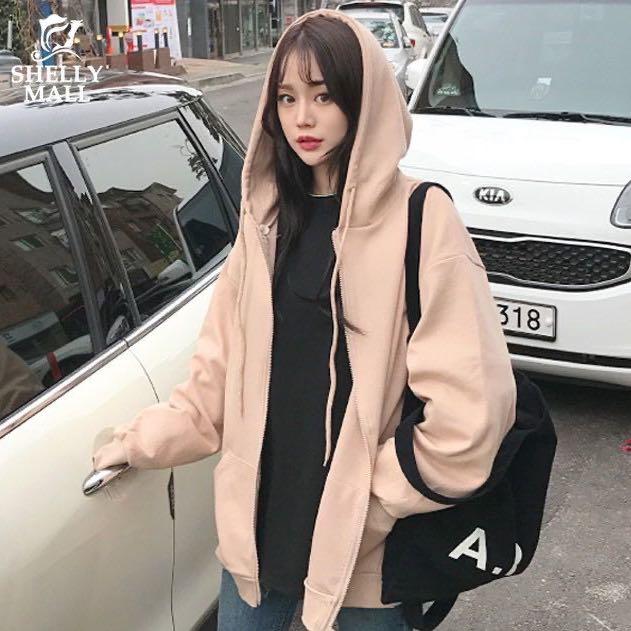 Pullover hooded jacket top