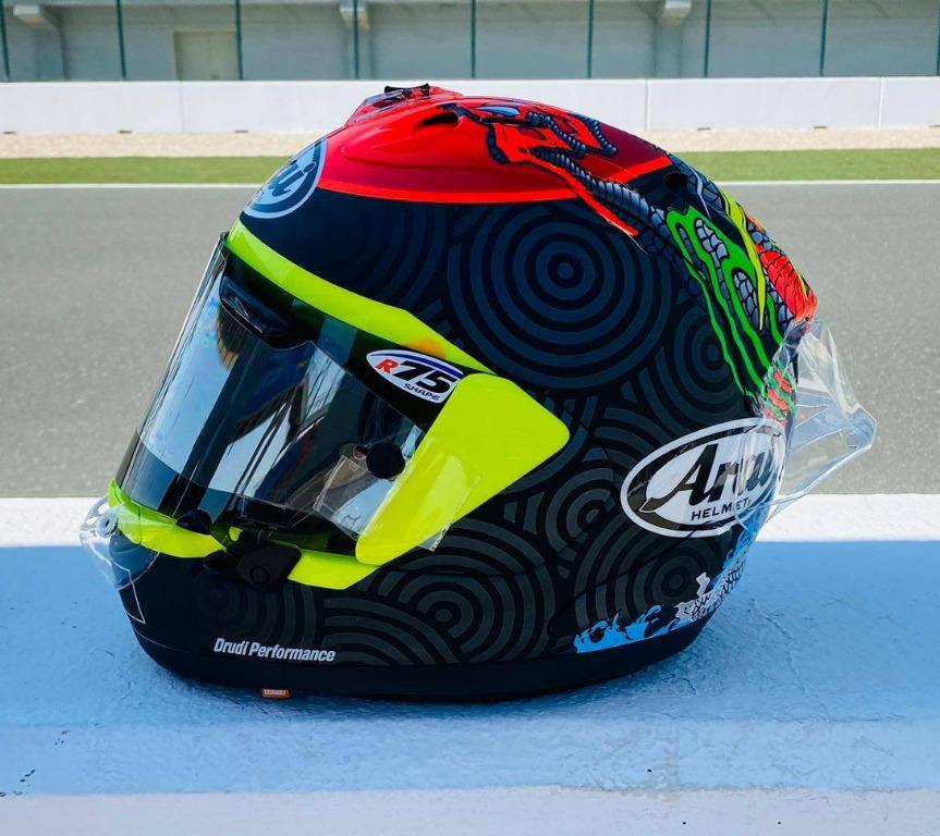 Arai helmets RX7X Tatsuki, Motorcycles, Motorcycle Apparel on Carousell