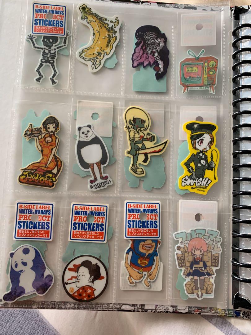 B Side Label stickers from Japan, Hobbies & Toys, Stationery ...