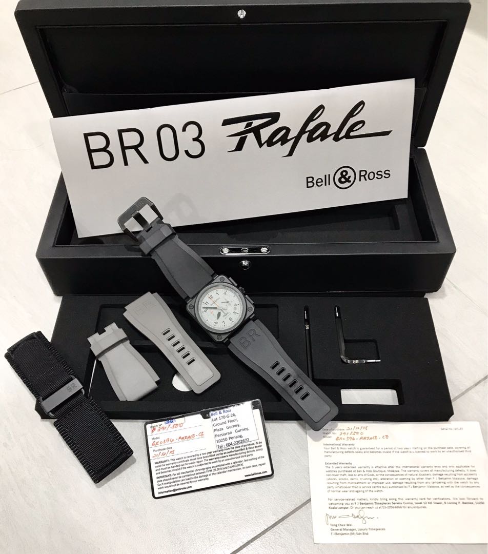 Bell Ross BR03 94 Ceramic Rafale LTD Men s Fashion Watches