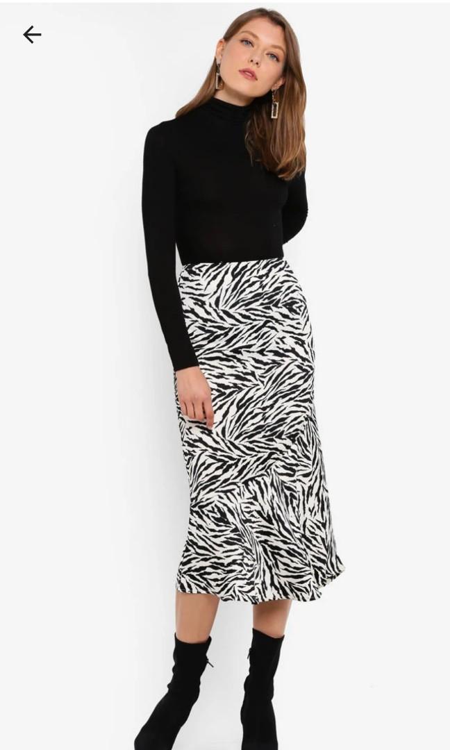 Warehouse bias cut skirt on sale