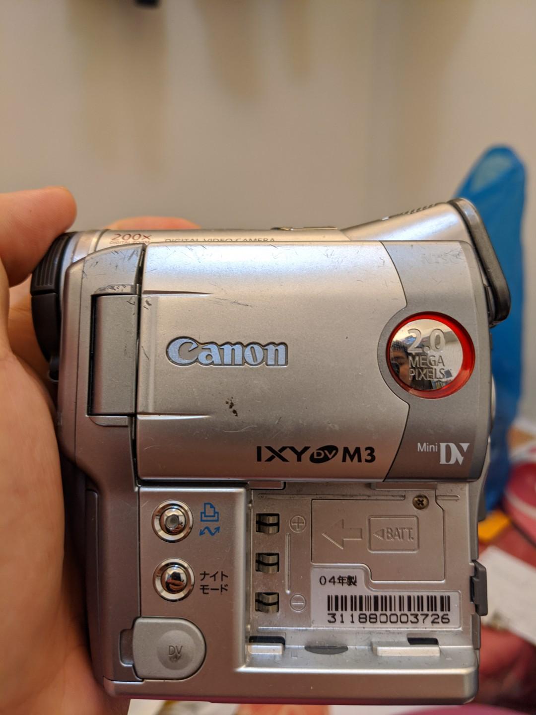 Canon ixy DV M3 2004製佳能MINI DV 磁帶的SD 4.7-47mm, 相機 Canon ixy DV M3 2004製佳能MINI DV 磁帶的SD 4.7-47mm, 相機