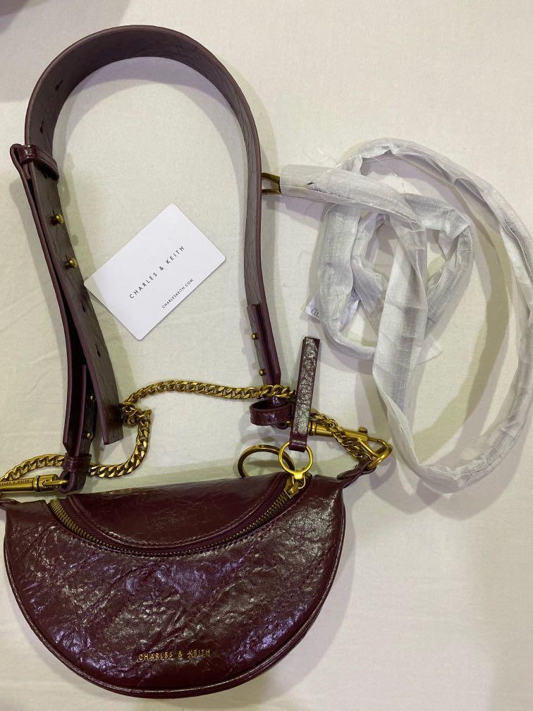 charles and keith bum bag