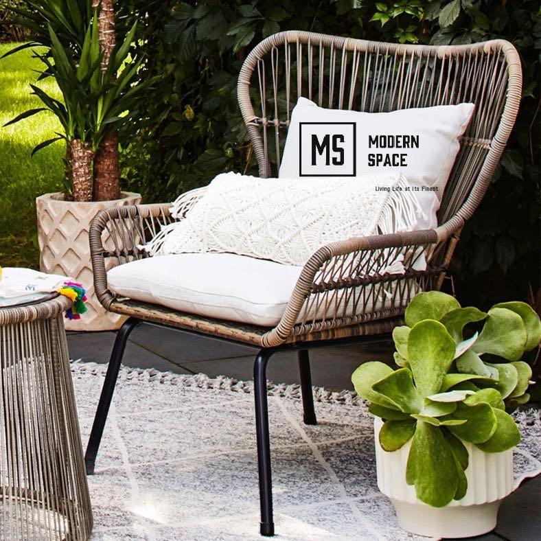 Latigo 3 piece hot sale rattan patio set
