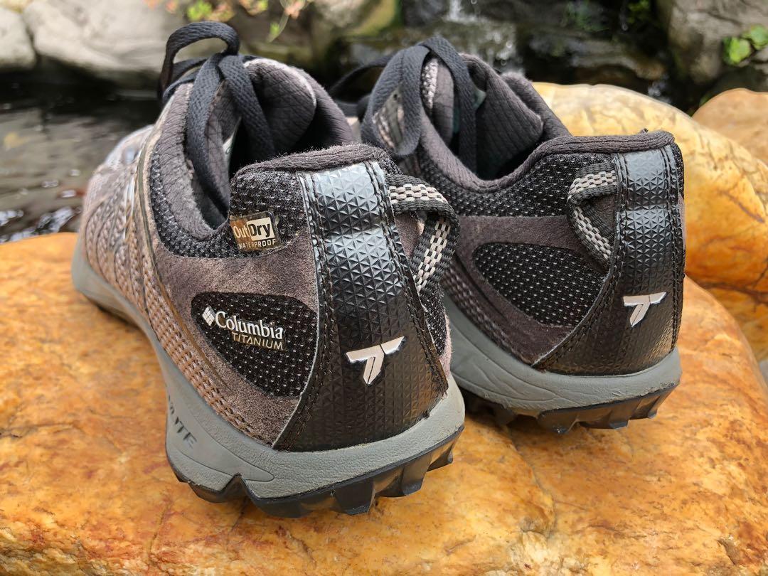 Columbia titanium shoes top