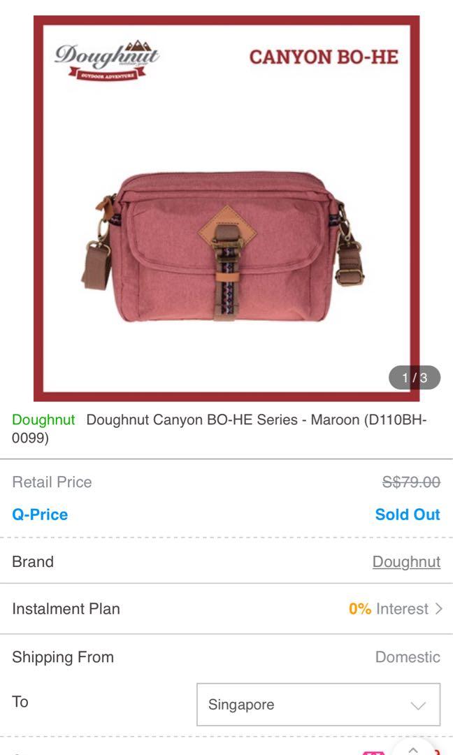 Doughnut canyon bag store