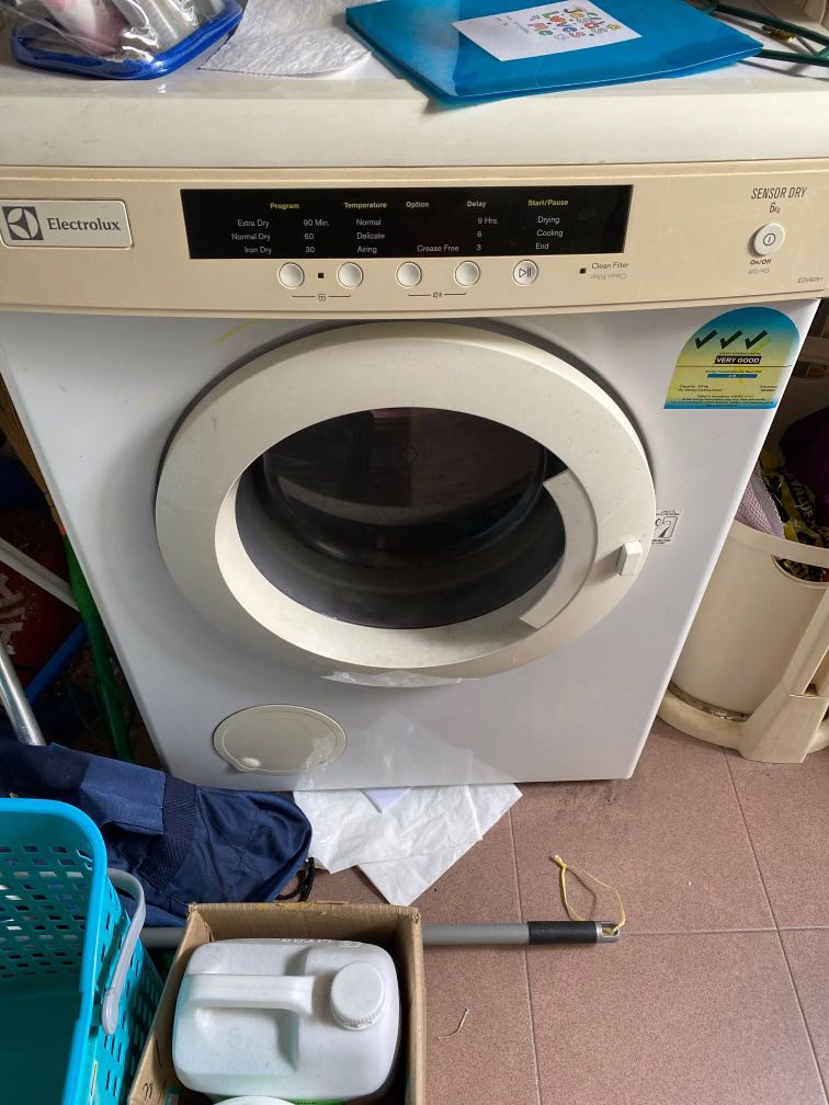 Electrolux 6kg dryer, TV & Home Appliances, Washing Machines and Dryers