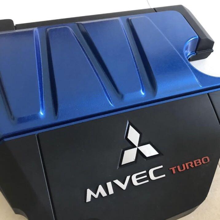 Evo X Engine Cover, Car Accessories, Accessories on Carousell