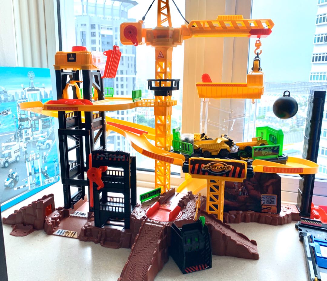 Fast lane 2025 construction site playset