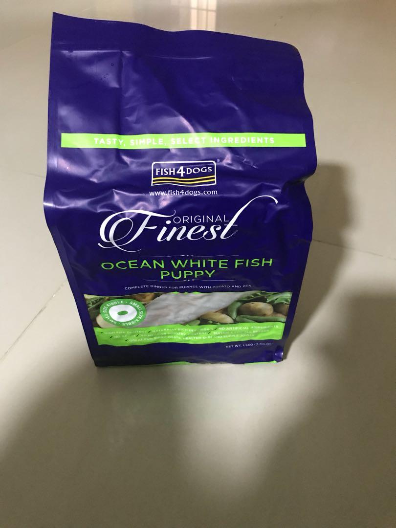 Original finest ocean white fish puppy sales