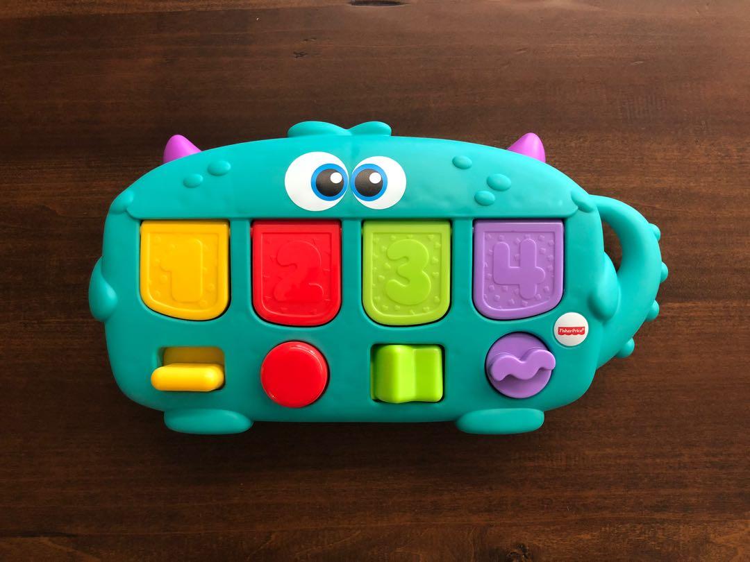 fisher price pop up monster