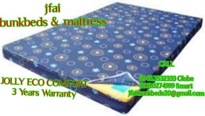 For Sale Jolly Eco Comfort Foam Mattress Home Furniture Furniture Fixtures Beds Mattresses On Carousell