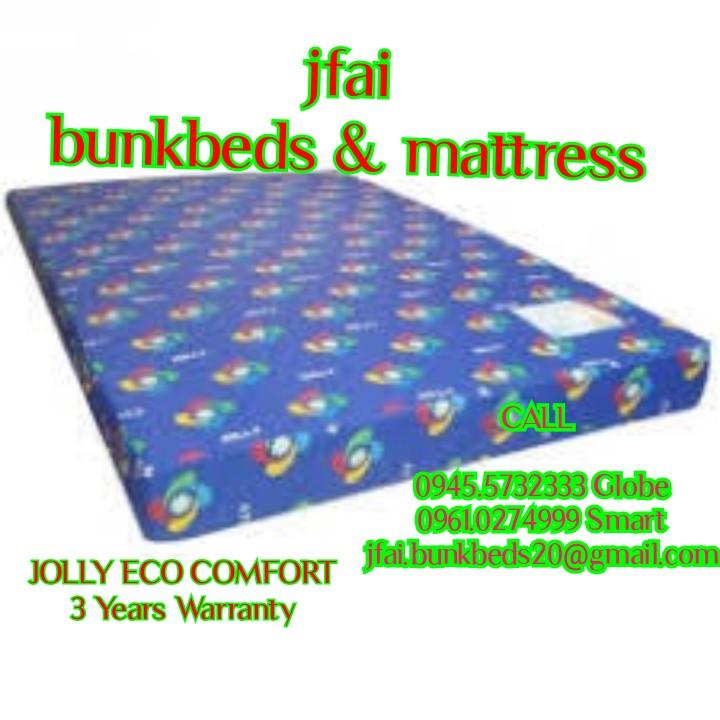 For Sale Jolly Eco Comfort Foam Mattress Home Furniture Furniture Fixtures Beds Mattresses On Carousell