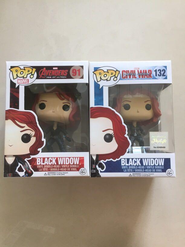 funko pop black widow 91