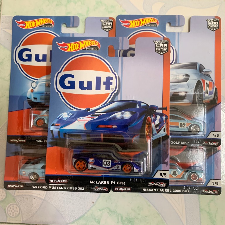 hot wheels gulf collection
