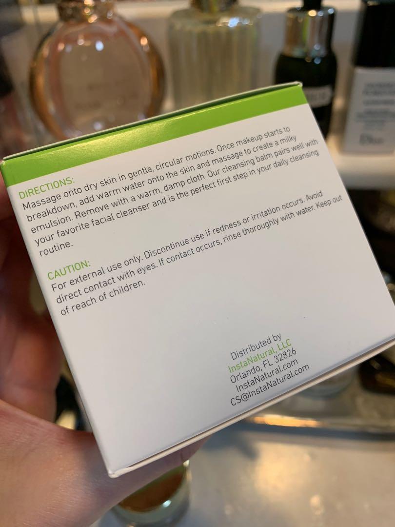 instanatural cleansing balm