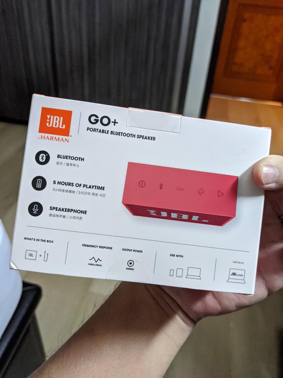 JBL Go+ Bluetooth Speaker, Audio, Soundbars, Speakers & Amplifiers on ...