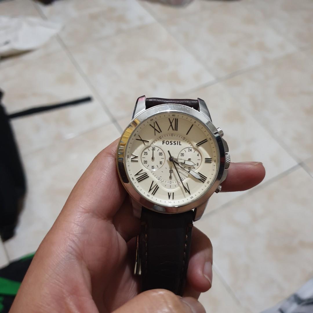 harga fossil grant chronograph
