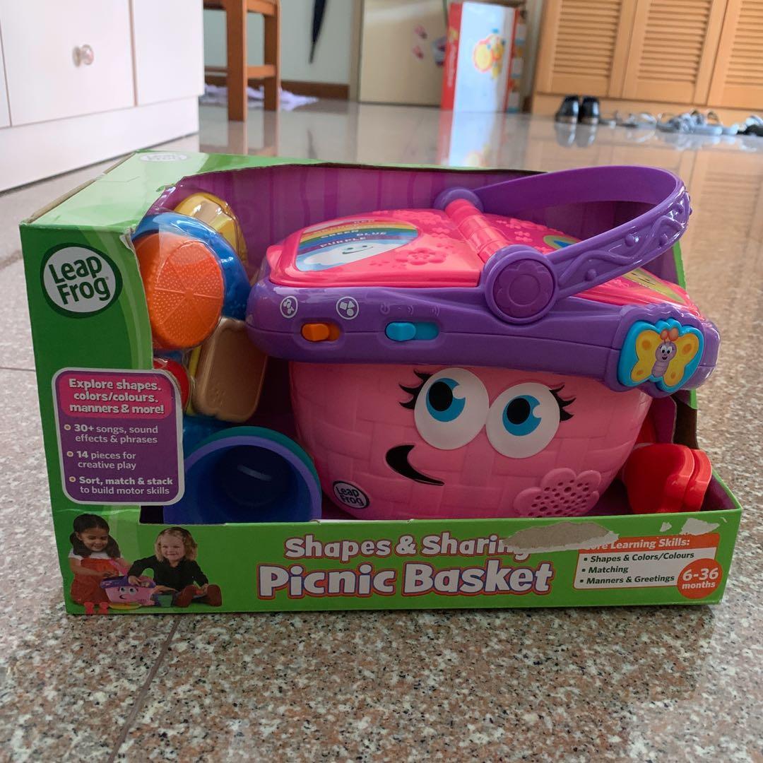 Picnic basket store shape sorter