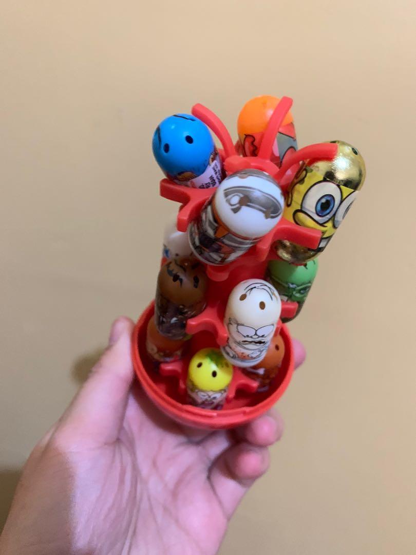 Mighty Beanz Set Rotating Case W 15 Mighty Beanz Inside Hobbies Toys Toys Games On Carousell