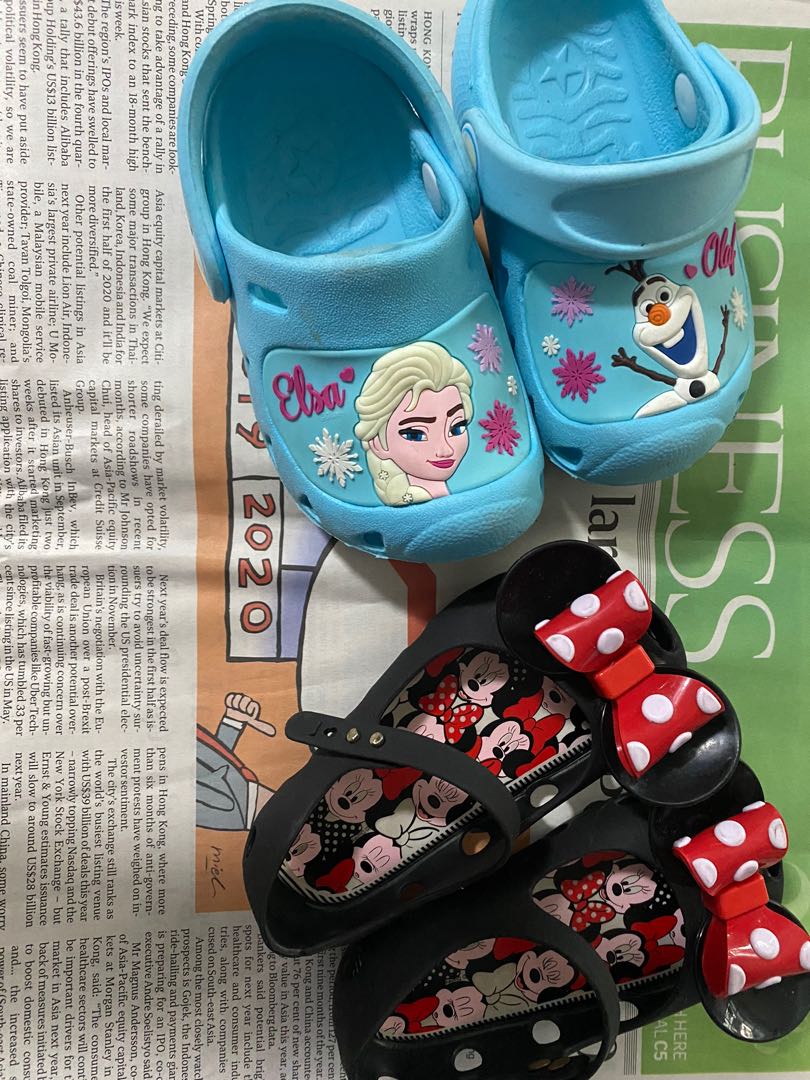 crocs elsa frozen