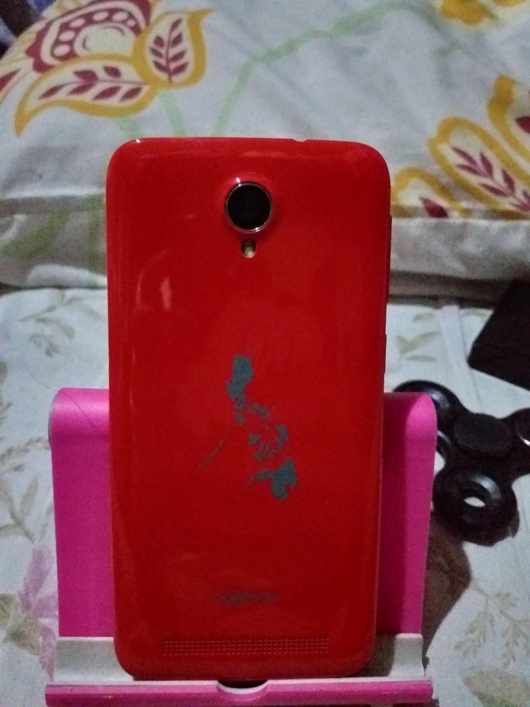 my|phone my26 (red variant) (Category: Android Others) located in Marikina City. Submitted by pre_loved.xs (Listing ID 284340649, Image 1). Description: Rfs: Spare Parts to ReUse for other phones ⚠️ ⚠️ inclusion: ✅ my|phone my26 unit ✅ box and, ✅ some papers ⚠️ NO! earphones and charger included 🚫 MOP: GCash | Palawan Express ✌🏻 ⚠️ unit: my26 | color: red Screen size: 4.5" | 216 ppi OS: Android 5.1 Lollipop 🍭 CPU: 1.2GHz Quad-Core | Spreadtrum