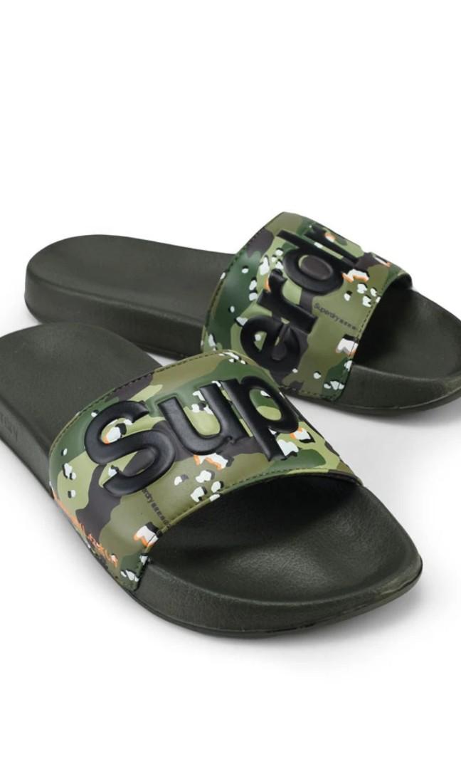 Superdry camo slippers sales