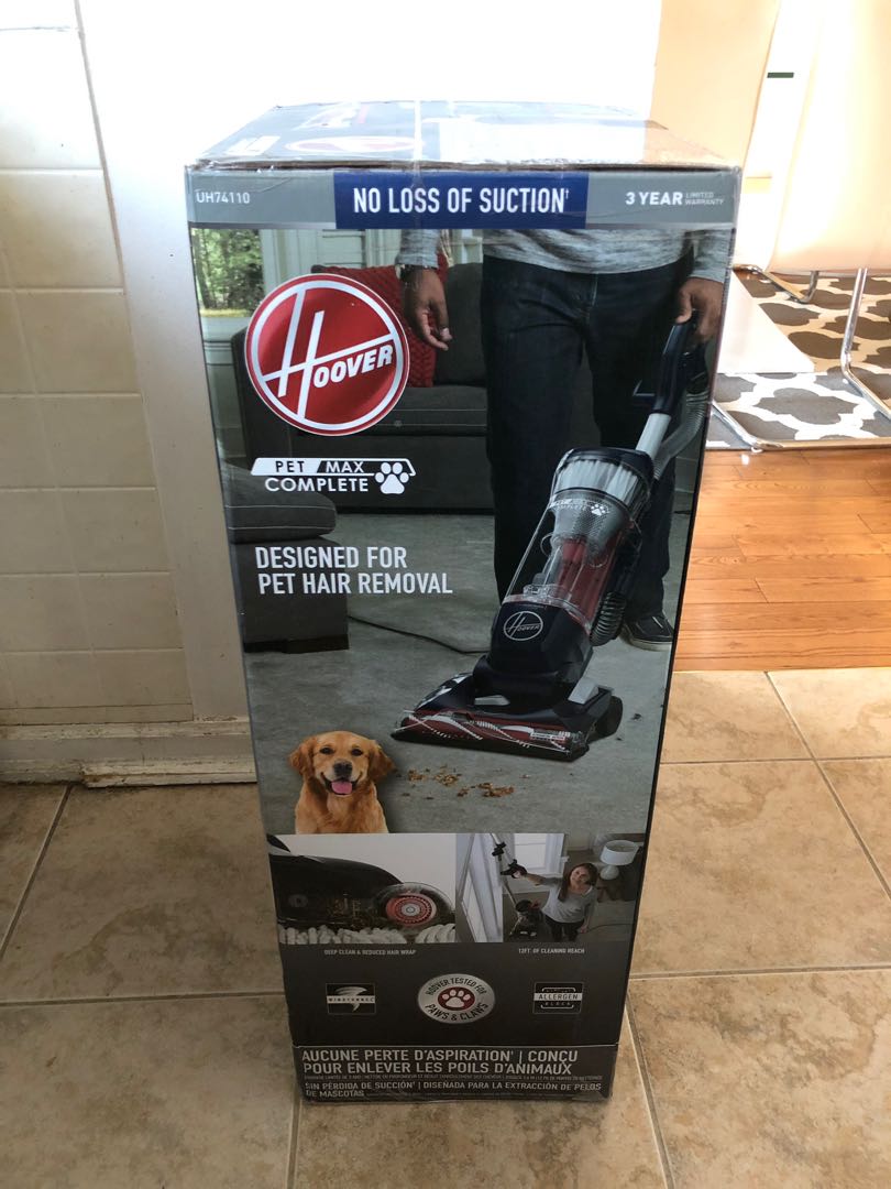 New Hoover Pet Max Complete Bagless Vacuum