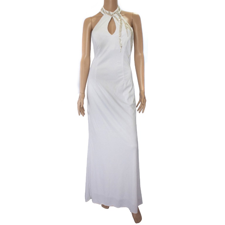 nightway halter dress