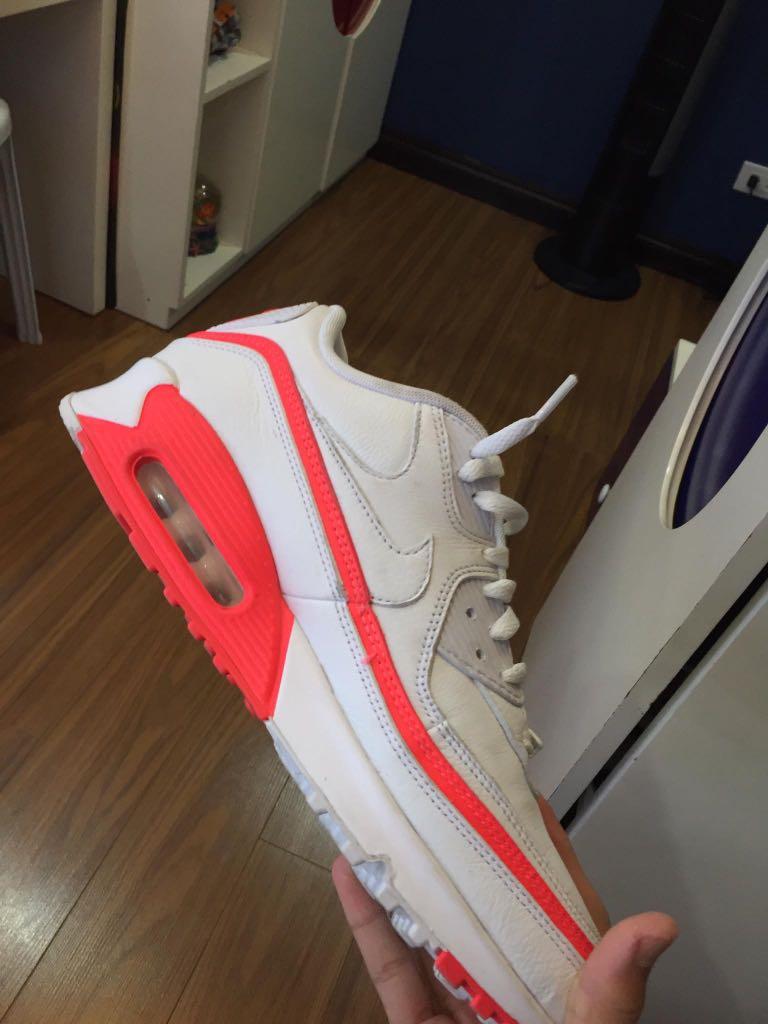 26cm Air Max 90 Undefeated White Red - スニーカー