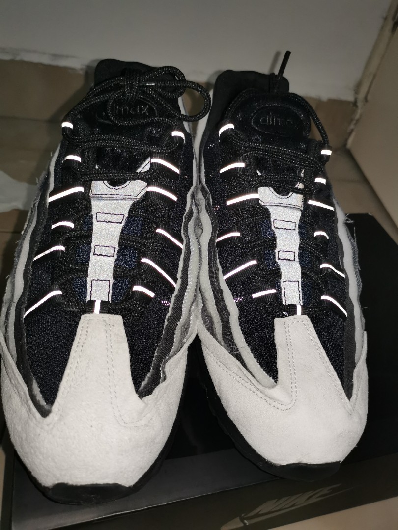 Nike Air Max 95 X Comme Des Garcons grey Men s Fashion Footwear Sneakers on Carousell