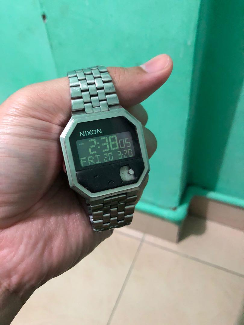 Nixon rerun silver hotsell