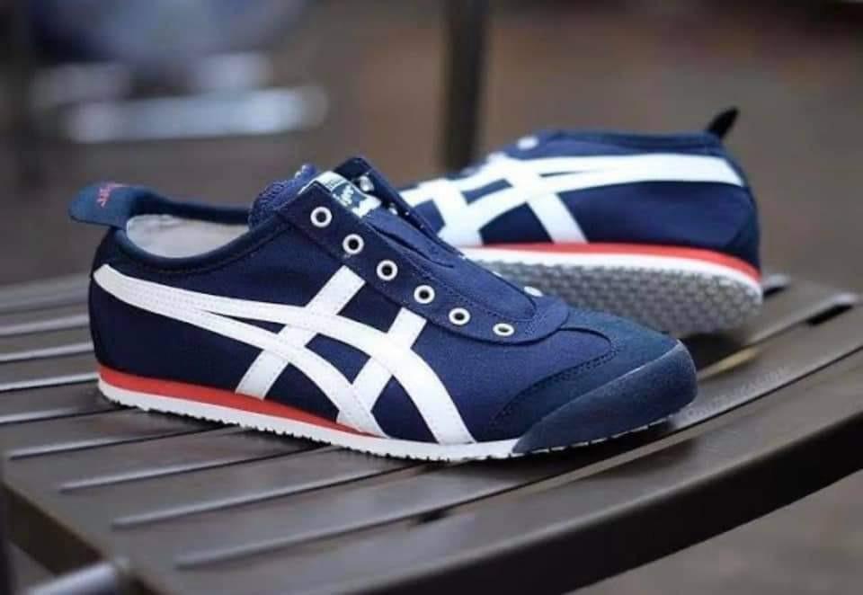 Onitsuka Tiger (Navy Blue), Men's Fashion, Footwear, Sneakers on Carousell