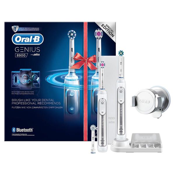 oral b genius twin pack