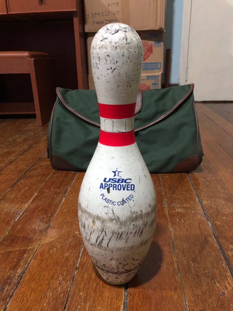 Original Bowling Pin (as used in bowling alley), Sports Equipment