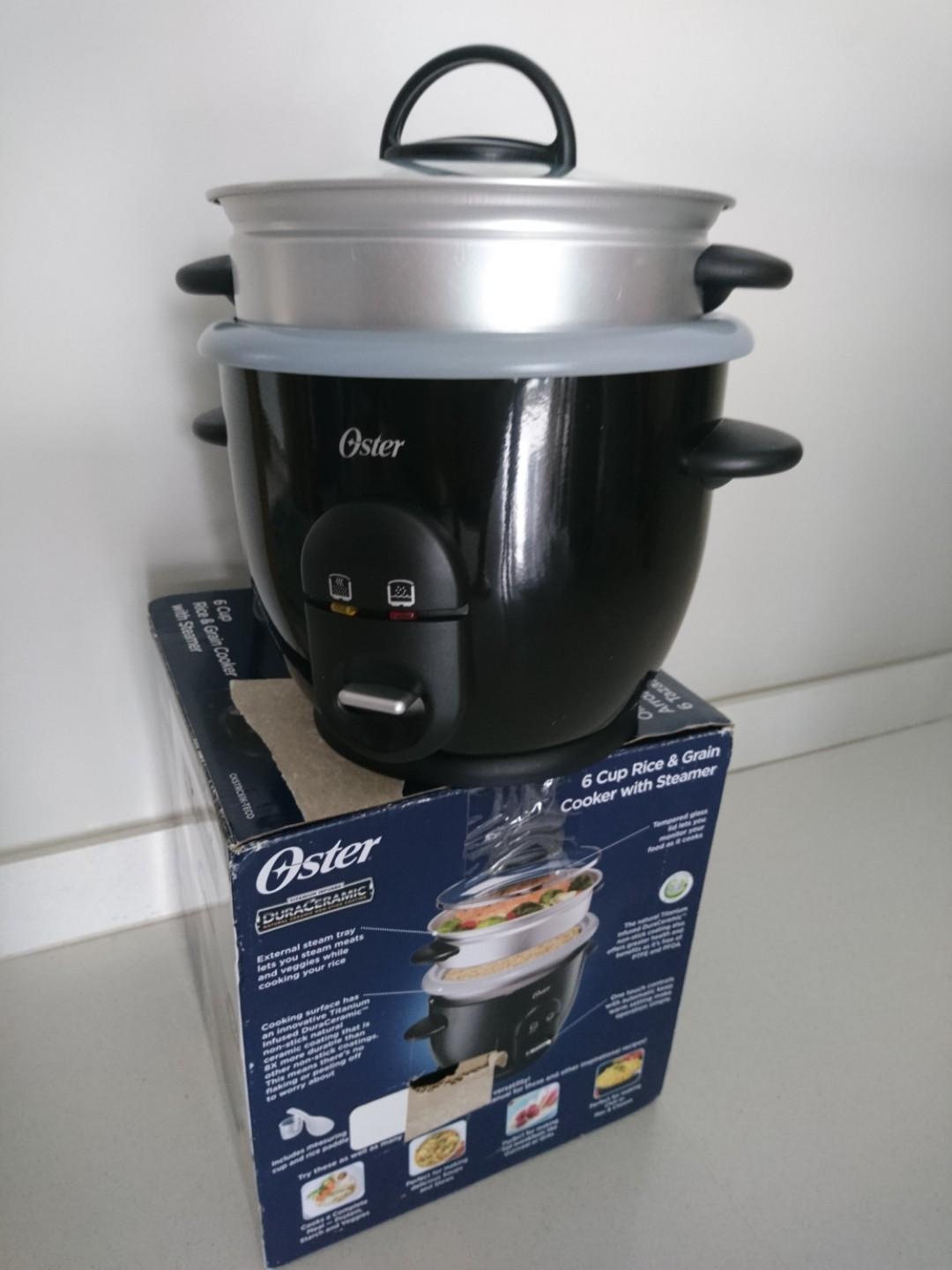 How to use sales oster rice cooker steamer