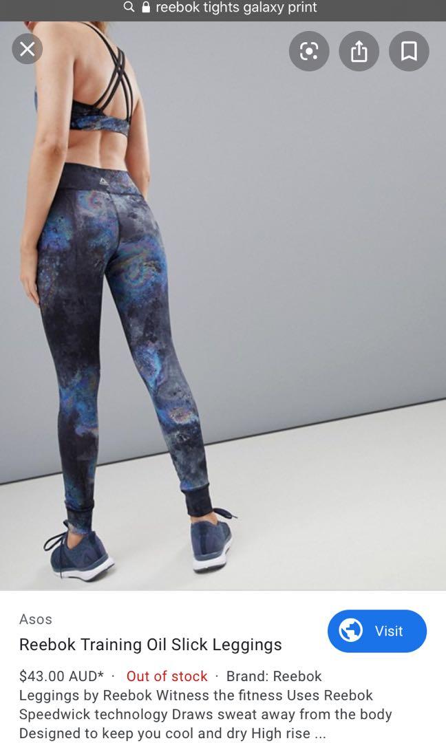 Reebok oil hotsell slick tights