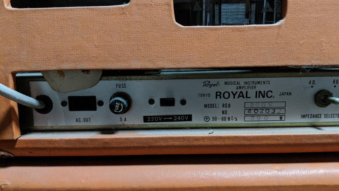 Royal Super Bunny MIJ Tube Amp