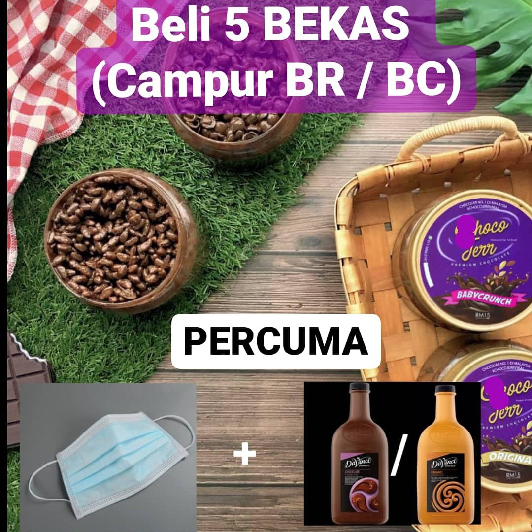 Shocking Offer Chocojarviral Pj Baby Crunch Dan Bubble Rice Food Drinks Packaged Snacks On Carousell