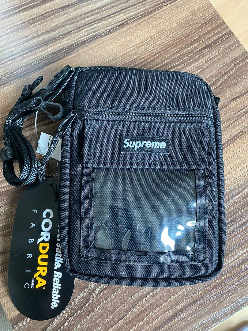 Supreme SS19 utility Pouch Bag (Black), 名牌, 手袋及銀包- Carousell