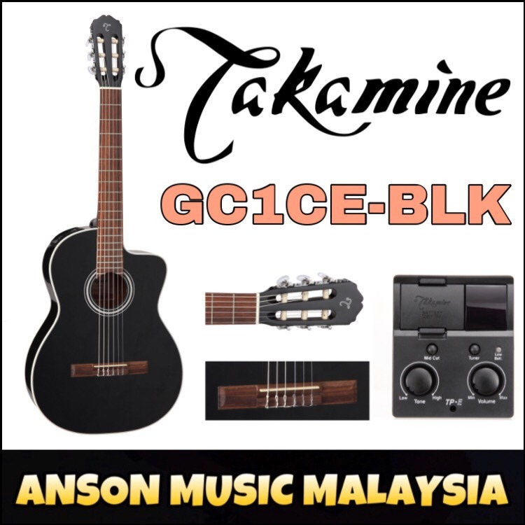 Takamine 2024 gc1ce blk