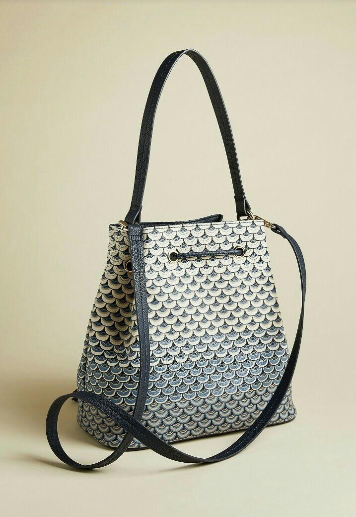 Ted Baker Blue Bevley Masquerade Bucket Bag