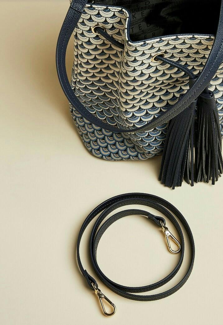 Ted Baker Blue Bevley Masquerade Bucket Bag