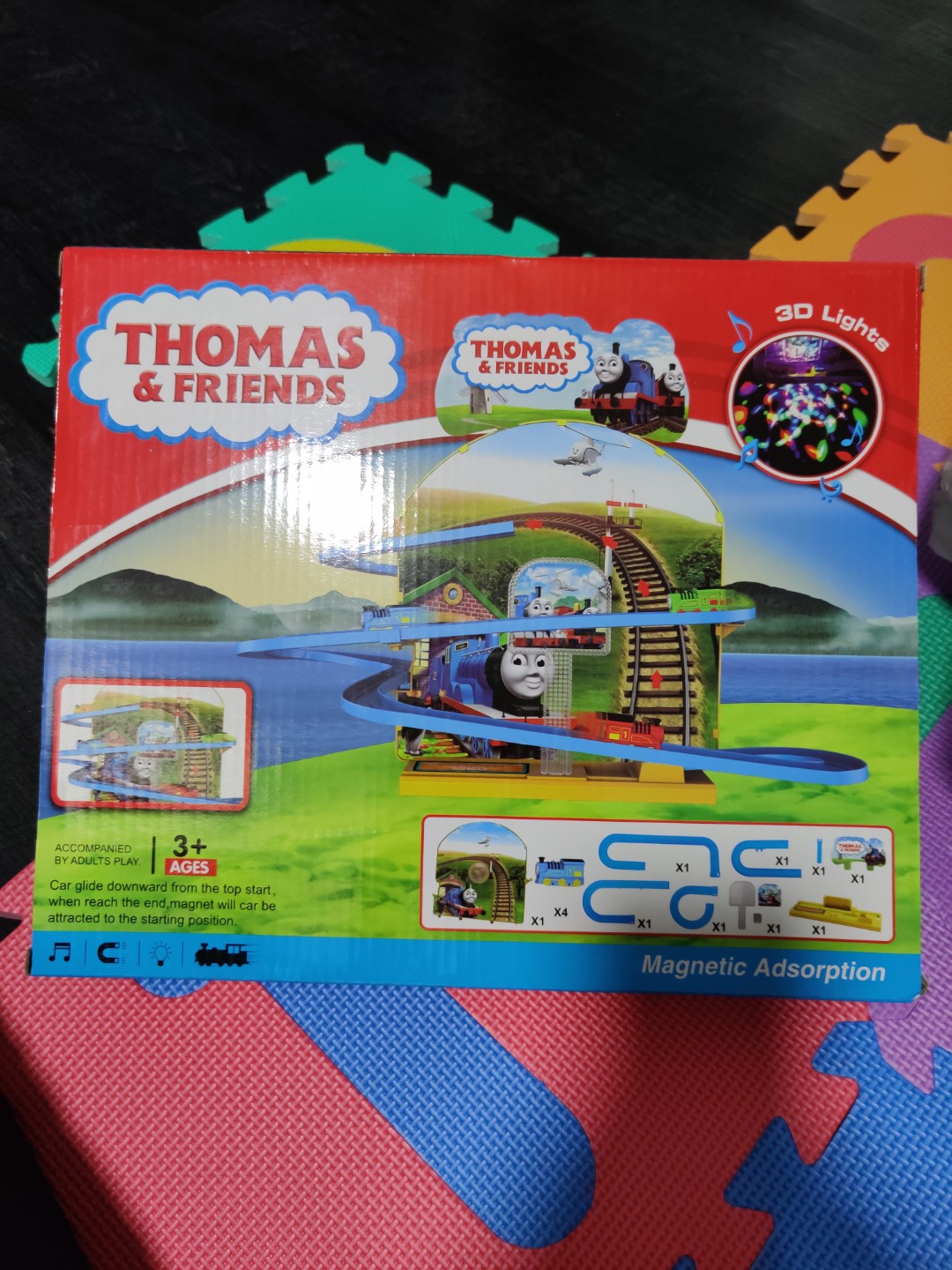 Friends 3D Roller Coaster Train 