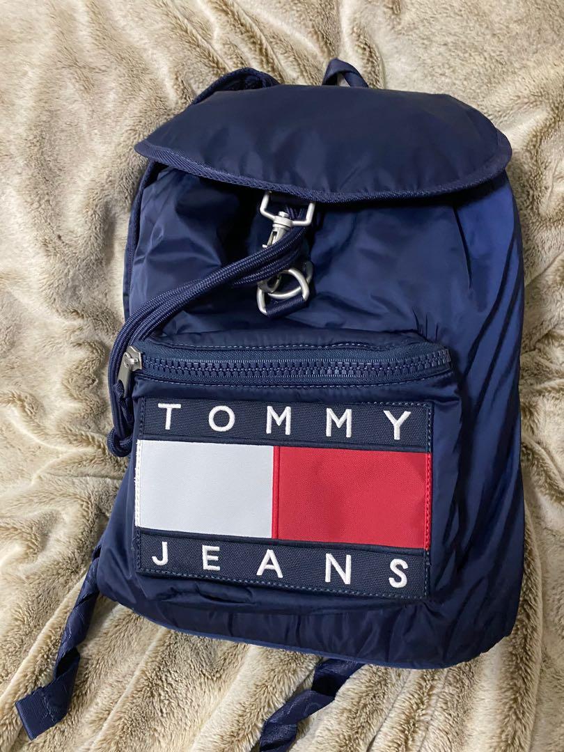 Tommy Jeans Logo Backpack Luxury Bags Wallets on Carousell