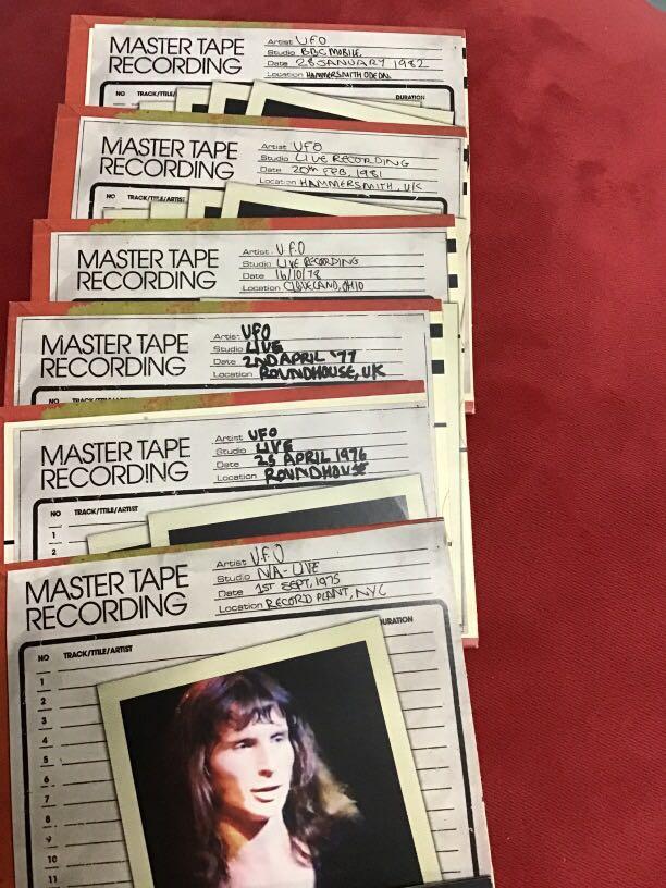 UFO: Official bootleg 6CD box set: 1975-1982, 興趣及遊戲, 收藏品及