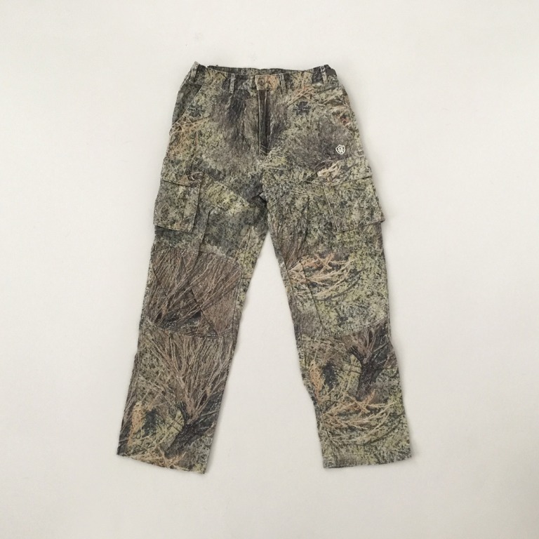 Vintage Camo Pants (M), Men's Fashion, Bottoms, Trousers on Carousell