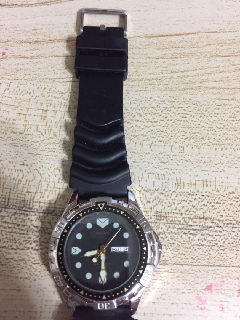 Casio vintage diver hot sale