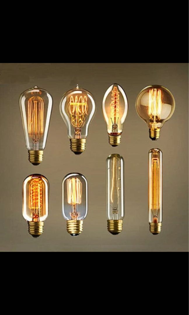 Vintage Retro Incandescent Light Bulb! Cosy and Stylish!, Electronics, Others on Carousell
